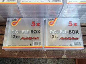 30x DVD Double Box + 10x 2CD Double-Box + 75x Slim-Case2, neu Bild 3