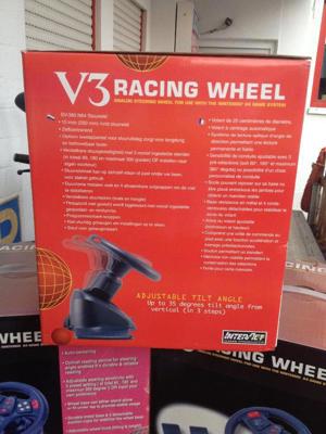 Spielekonsole Controller V3 RACING WHEEL Playstation, neu & unbenutzt, OVP, Bild 6
