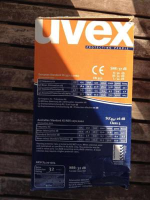 UVEX x-fit Gehörschutzstöpsel (200x Stück), Lärm, Werkzeug, Masch Bild 6
