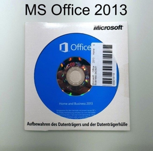 Microsoft Office Home & Business 2013 - NEU - OVP - eingeschweißt Bild 1