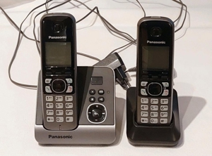 Panasonic KX-TG6721G digitales Schnurlostelefon Bild 1