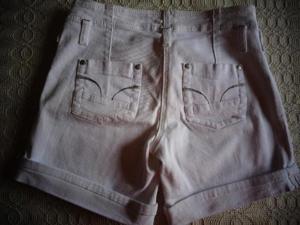 Shorts Jeans-Shorts weiß Gr. M bzw. ca. Gr. 38 Bild 2