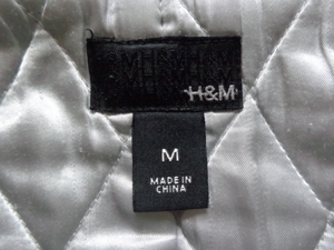 Vintage - Jacke, Kapuzenjacke, weißgrau, Gr. M bzw. ca. Gr. 38, H&M Bild 5