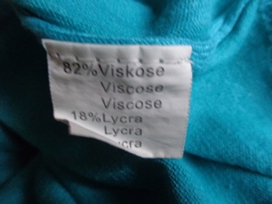 Vintage - Feinstrickpullover, Rollkragenpullover, Longpullover, ca. Gr. XS/S, ca. Gr. 34/36 smaragd Bild 5