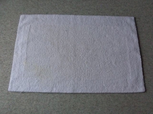 Badteppich Marke kleine Wolke, ca. 60 x 90 cm, weiß Bild 2