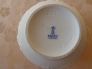 Vintage - Vase - Blumenvase - AK Kaiser, weiß Bild 3
