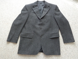 Vintage - Herrenbekleidung Jacket Kurzgr. 23, ca. Gr. 46, Fischgrät-Muster Bild 1