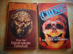 Vintage - Krimi / Gruselroman 2 Stück