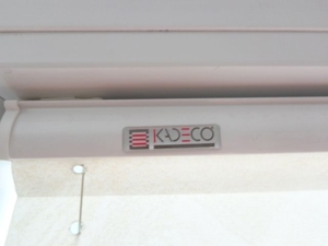 Plissee, Kadeco-Innen-Plissee, beige, B 66, H 192 cm, für Balkontür Bild 3