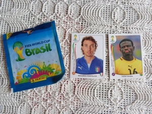 Panini Sticker EURO 2016 France, FIFA World Cup Brasil 2014 Bild 4