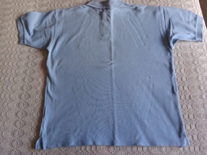 Vintage - Herren-Poloshirt, Gr. M, hellblau, JP Bild 2