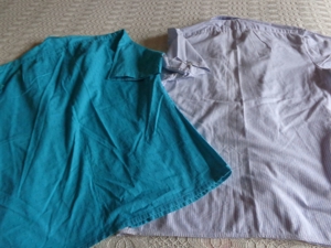 Vintage - Herren - Hemden, 2 Stück, ca. Gr. S bzw. ca. Gr. 37/38, 2 x Kurzarm Bild 3