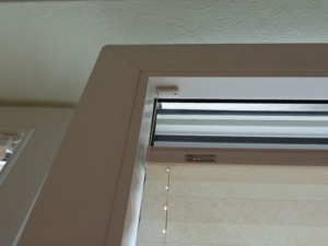 Plissee, Kadeco-Innen-Plissee, beige, B 66, H 192 cm, für Balkontür Bild 2