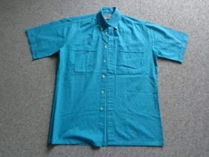 Vintage - Herren - Hemden, 2 Stück, ca. Gr. S bzw. ca. Gr. 37/38, 2 x Kurzarm Bild 4