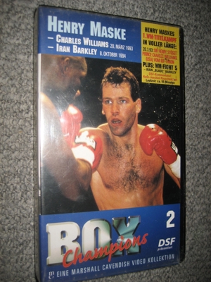 4 VHS Kassetten Cassetten Original-Filme Boxen Boxkampf von Maske, Tyson, Schmeling, Frazier Bild 5