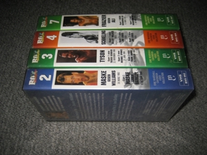 4 VHS Kassetten Cassetten Original-Filme Boxen Boxkampf von Maske, Tyson, Schmeling, Frazier Bild 11
