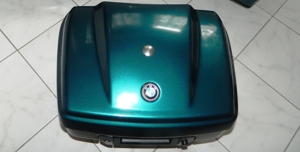BMW K 1100 LT Vorder& Hinterradfelge, großes Topcase Deckel grün, Bild 4