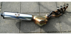 BMW K1200RS gebr. Teile, Stoßdämpfer vo&hi, Kühler, Auspuff Bild 12