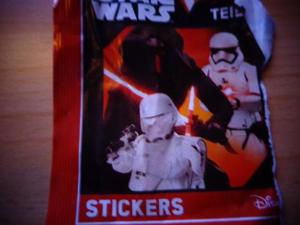 Star Wars Teil 2, 5 Sticker aus Zeitschrift TV Digital Bild 2