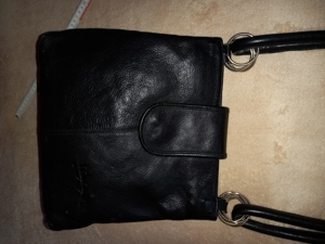 Joop Leder Tasche Handtasche Schultertasche Shopper schwarz 27x25x11 cm Bild 6