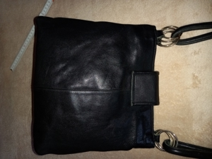 Joop Leder Tasche Handtasche Schultertasche Shopper schwarz 27x25x11 cm Bild 5