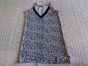 Top, Shirt, Longtop, Gr. 32/34 bzw. ca. Gr. XXS/XS, schwarz/weiß, b.p.c.