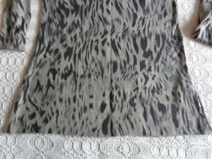 Feinstrickpullover, Longpullover, Gr. XS bzw ca. Gr. 34, Amisu, khaki Bild 5