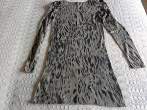 Feinstrickpullover, Longpullover, Gr. XS bzw ca. Gr. 34, Amisu, khaki Bild 2