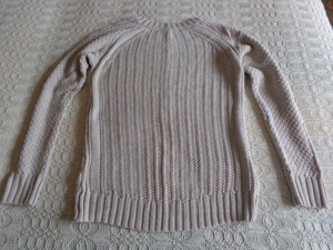 Pullover, Mustermix, Strickpullover, Gr. XS, Rundhals, naturfarben Bild 2