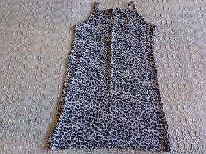 Top, Shirt, Longtop, Gr. 32/34 bzw. ca. Gr. XXS/XS, schwarz/weiß, b.p.c. Bild 3