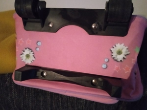 Disney Princess Tasche mit Rollen / Trolley - wie neuDisney Princess Arielle, Rapunzel, Cinderella Bild 5