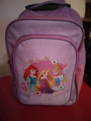 Disney Princess Tasche mit Rollen / Trolley - wie neuDisney Princess Arielle, Rapunzel, Cinderella