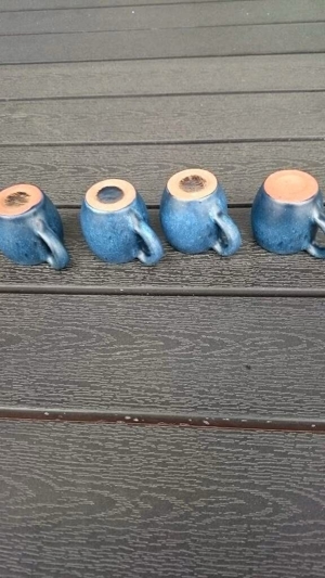 4 Schnapsbecher um 1950, Sammeln, Antik, Deko Bild 5