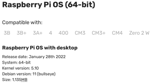 Debian "bullseye" 64bit Raspberry Linux Betriebssystem, MicroSDXC 128GB, SanDisk Ultra, 120MB s Bild 1