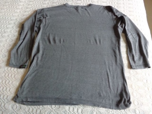 #Vintage - Shirt Langarm Langarmshirt, grau, Gr. 38 bzw. ca. Gr. M Bild 6