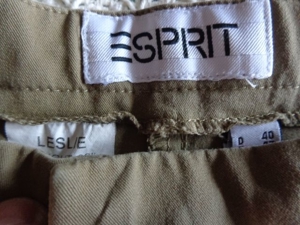 Vintage - Damenbekleidung Hose Esprit braun Lenght 28", ca. Gr. 38/40 ? Bild 4