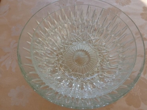 Hausrat - Glaswaren - Glasschüsseln, 2 Stück, groß/klein Bild 3