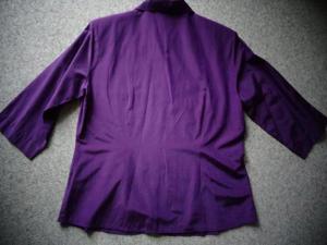 Damenbekleidung Bluse ca. Gr. 38/40 lila Bild 2
