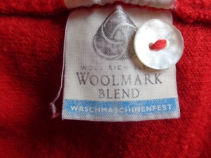 Twin-Set, Feinstrick, Jacke und Pullover, rot, Gr. XL, bitte nachmessen! Bild 5