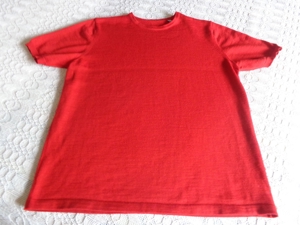 Twin-Set, Feinstrick, Jacke und Pullover, rot, Gr. XL, bitte nachmessen! Bild 7