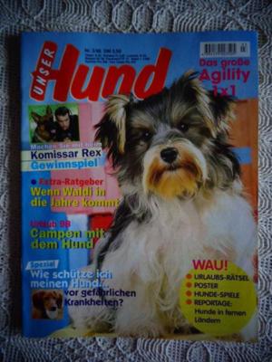 3 Hefte Unser Hund Nr. 1, 2 und 3, Jahrg.1998 Bild 4