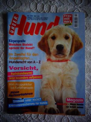 3 Hefte Unser Hund Nr. 1, 2 und 3, Jahrg.1998 Bild 3