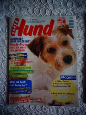 3 Hefte Unser Hund Nr. 1, 2 und 3, Jahrg.1998 Bild 2