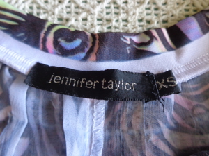#Vintage - Bluse, Schlupfbluse, Gr. XS bzw. ca. Gr. 34, Jennifer Taylor Bild 5