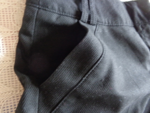 Vintage - Hotpants, Shorts, kurze Hose, schwarz, Gr. 36 bzw. ca. Gr. S, Orsay Bild 3