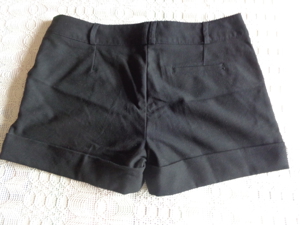 Vintage - Hotpants, Shorts, kurze Hose, schwarz, Gr. 36 bzw. ca. Gr. S, Orsay Bild 4