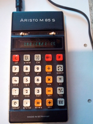 Taschenrechner Aristo M 85S Bild 3
