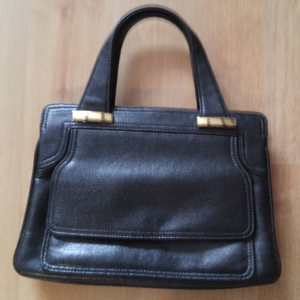 Klassische schwarze Damen-Handtasche, NEU! Bild 1