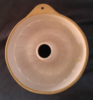 braune Keramik-Gugelhupf-Form, auch als Deko, NEU!!! Bild 2