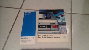 Betriebshandbuch von Golf Cabrio und Passat Bild 8